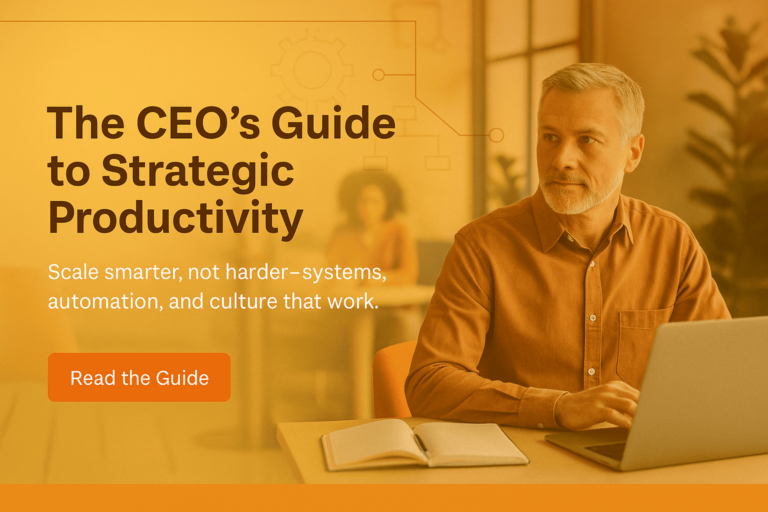 The CEO’s Guide to Strategic Productivity